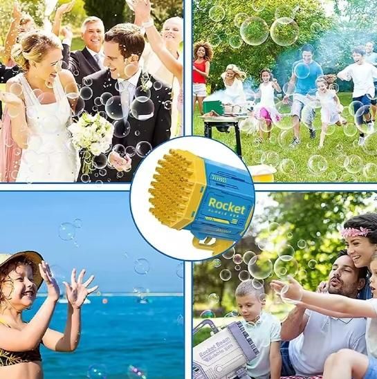 Bubble Gun Machine Kids Automatic Soap