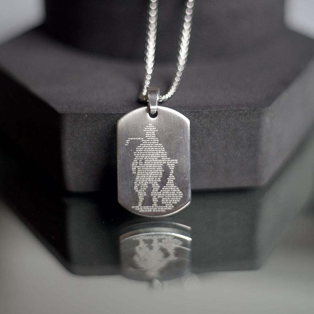Hanuman Chalisha Pendant with Chain